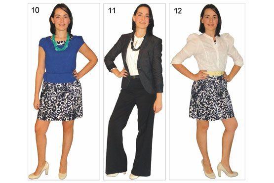 A Como montar 12 looks com apenas 6 peças de roupa