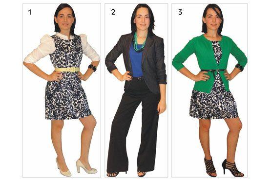 D Como montar 12 looks com apenas 6 peças de roupa