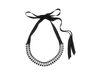 Strass prata com preto