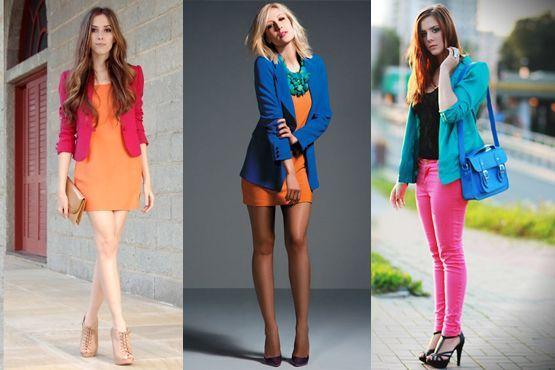 blazer colorido1 A moda do blazer colorido