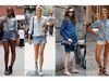 thumbs 6 camisa jeans e short Camisa jeans feminina