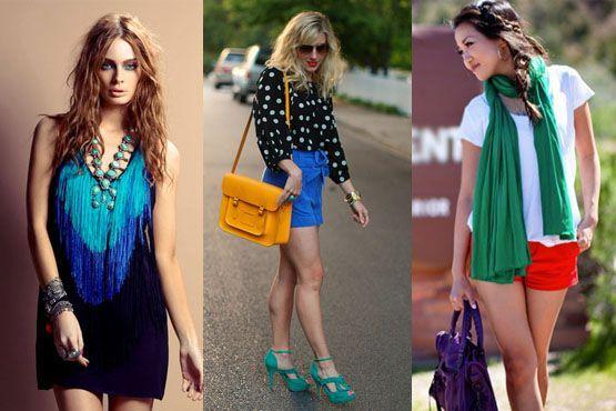 color blocking verao13 Como usar color blocking no verão