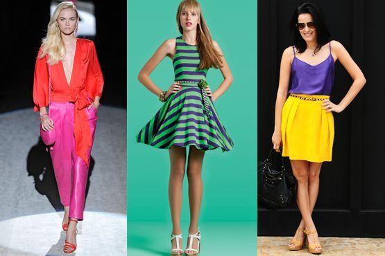 color blocking verao4 Como usar color blocking no verão