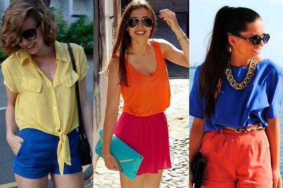 color blocking verao8 Como usar color blocking no verão