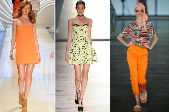 cores citricas 3 Cores cítricas: tendência para o verão 2012