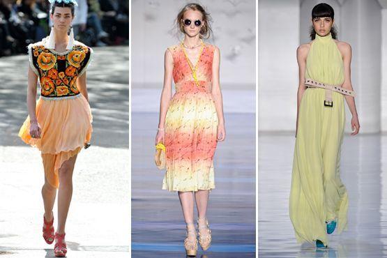 cores citricas 5 Cores cítricas: tendência para o verão 2012