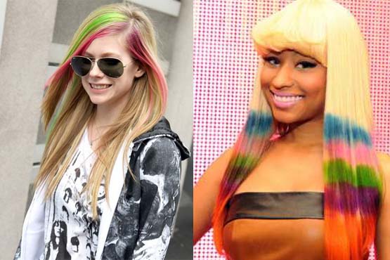 8 dip dye Dip dye hair: cabelo com mechas coloridas
