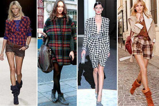 Looks com estampa xadrez estampa xadrez2 Estampa xadrez