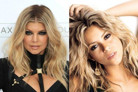 fergie shakira Loiras: Deixar a raiz dos fios mais escura está em alta