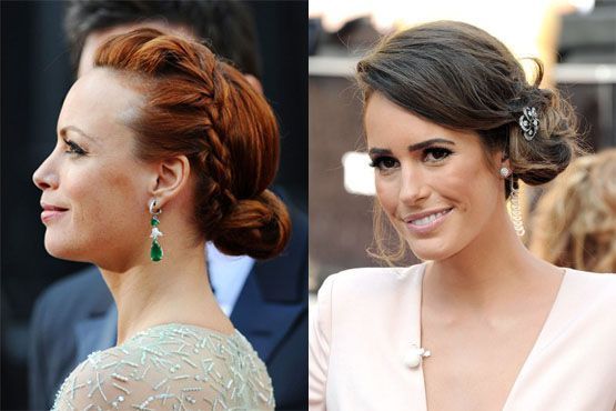 k Maquiagem e penteados do Oscar 2012