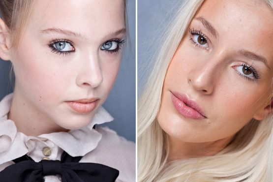 Cílios marcados tendencia make vero1 Maquiagem para o verão 2012