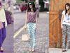 Calça estampada