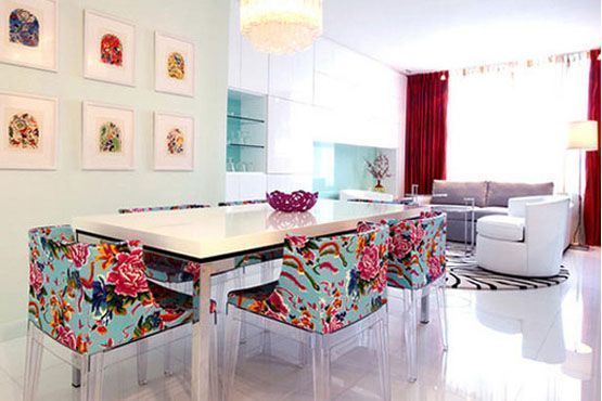 11 moveis decorados Móveis estampados na decoração