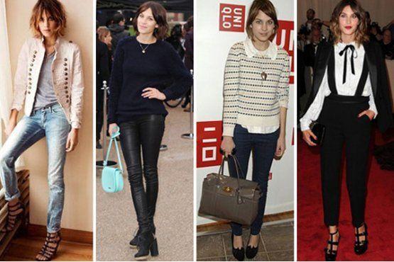 estilo alexa chung2 O estilo de Alexa Chung