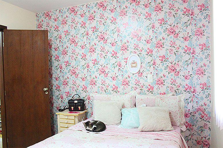 Papel de parede como escolher o ideal para sua decora??o Papel De Parede Para Quarto Florido ~ Papel de parede como escolher o ideal para sua decora??o