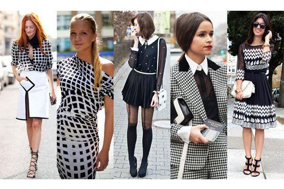 2 Preto e branco para o inverno 2012