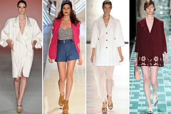 Blazer spfw 7 SPFW Tendências moda verão 2012