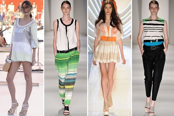 Novas listras spfw 8 SPFW Tendências moda verão 2012