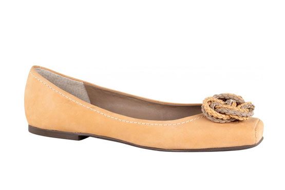 Sapatilha detalhe em tressê sapato verao19 Tendências de sapatos e sandálias para o verão 2012