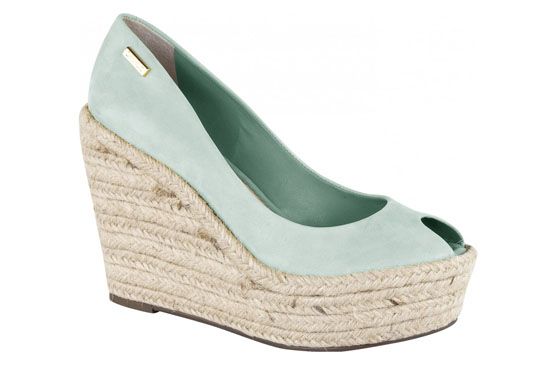 Anabela salto corda sapato verao2 Tendências de sapatos e sandálias para o verão 2012