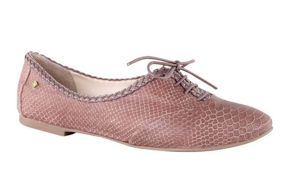 Oxford estampa de cobra e detalhe tressê sapato verao20 Tendências de sapatos e sandálias para o verão 2012