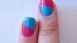 thumbs unhas bicolores 1 Unhas bicolores
