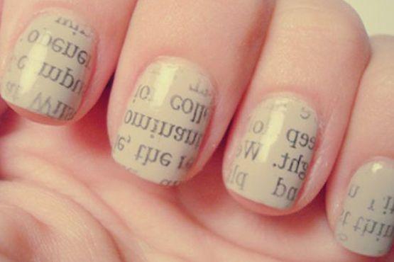 unhas de jornal8 Unhas de jornal