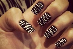 Animal print de zebra