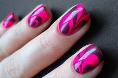 Unhas marmorizadas