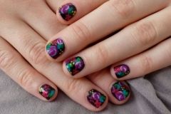 Floral escuro