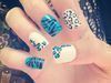 thumbs animal print zebra onca Unhas decoradas