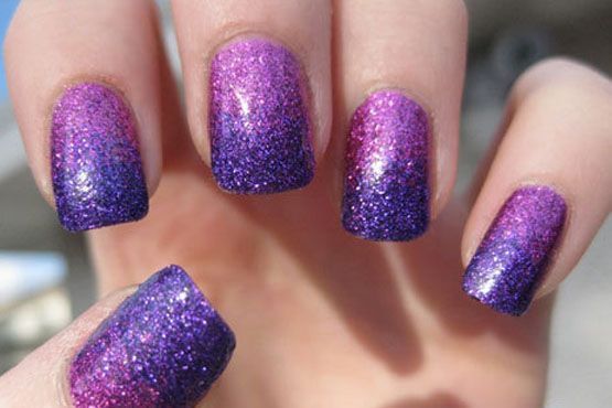 6 unhas ombre Unhas ombré