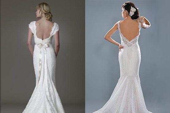 7 noiva decote costas Vestido de noiva com decote nas costas