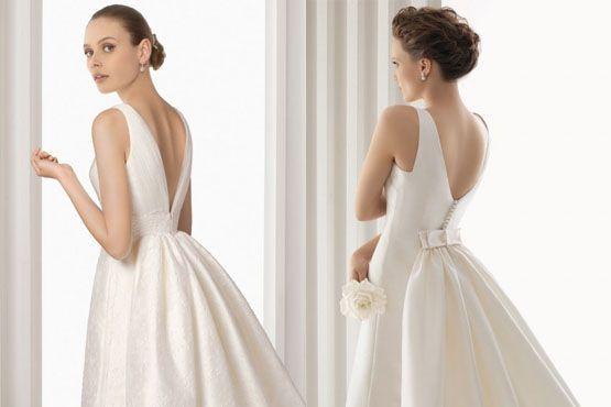 8 noiva decote costas Vestido de noiva com decote nas costas