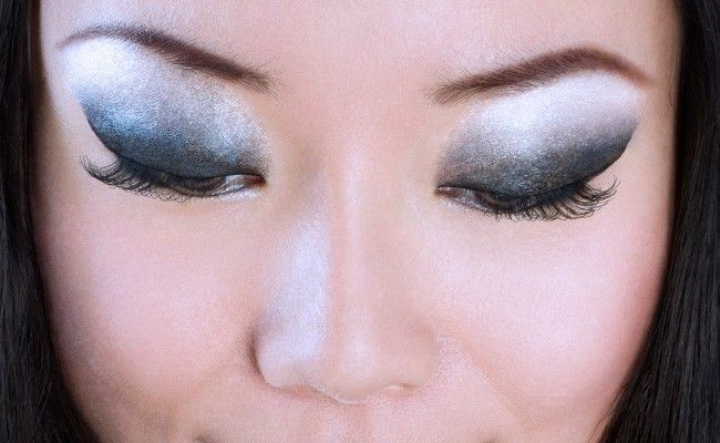 olho esfumado orientais Olhos esfumados para orientais