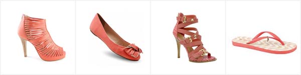 coal sapatos verao Coral – A cor para o verão 2011