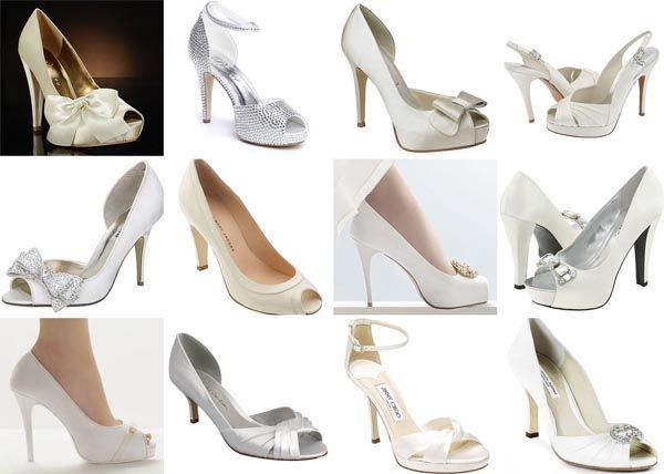 sapatos noiva branco Sapatos de noiva