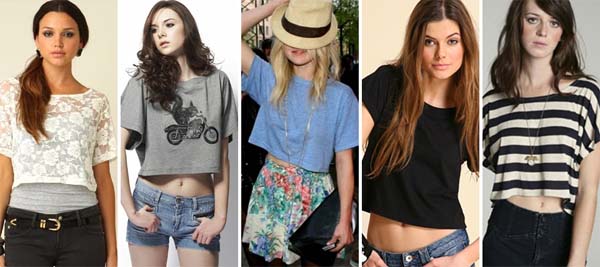 blusa cropped modelos3 Blusa cropped