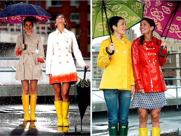 como se vestir em dia chuva modelo1 Dicas para se vestir em dia chuvoso de verão