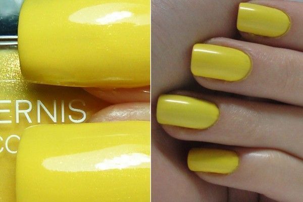 comparando misturinha chanel Misturinha de esmalte amarelo