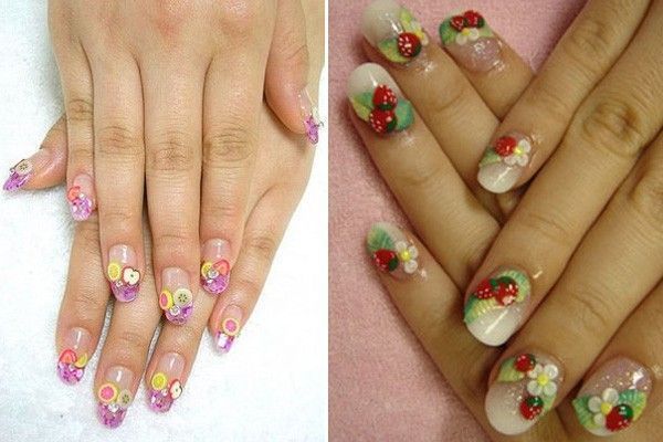 fimos Fimo nas unhas