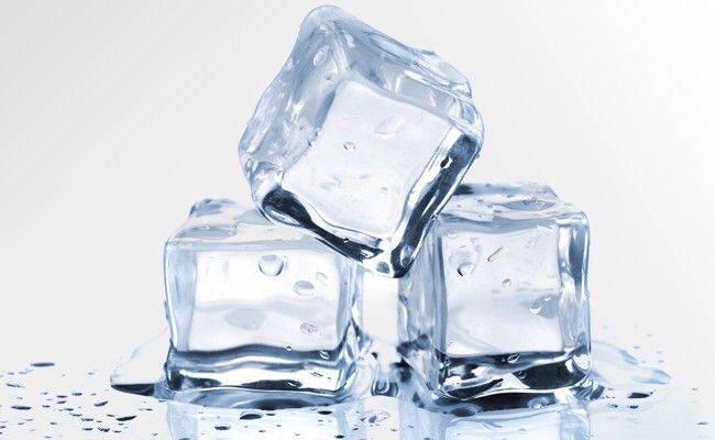 diferentes maneiras de usar gelo Diferentes maneiras para usar o gelo