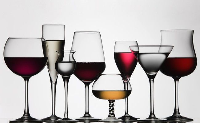 diferentes tipos tacas1 Conheça o tipo de taça ideal para cada bebida