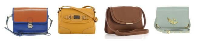 tiracolo pequena Tipos de bolsas femininas