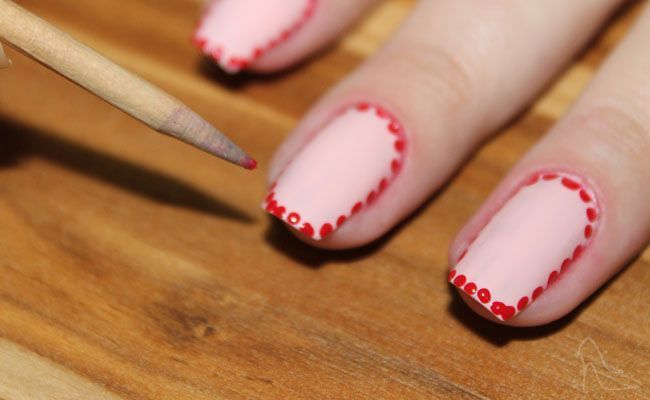 border nail passo 2 Conheça as border nails: unhas decoradas com borda