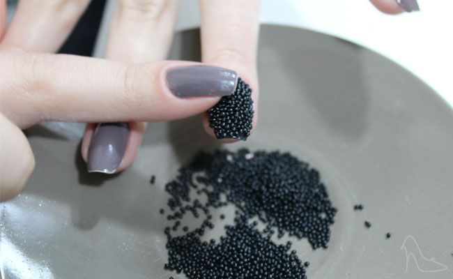 unhas de caviar passo a passo 3 Unhas de caviar passo a passo