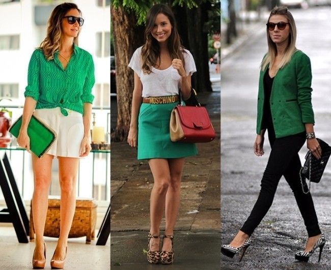 looks blogueiras esmeralda Esmeralda é a cor da moda para 2013