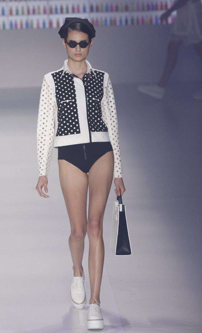 Preto e branco são as cores para a temporada de verão look preto e branco 1 Preto e branco são as cores para a temporada de verão