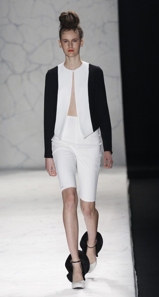 Preto e branco são as cores para a temporada de verão look preto e branco 5 Preto e branco são as cores para a temporada de verão