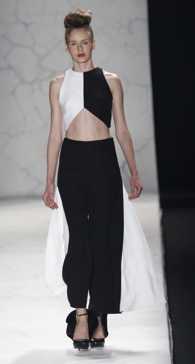 Preto e branco são as cores para a temporada de verão look preto e branco 6 Preto e branco são as cores para a temporada de verão